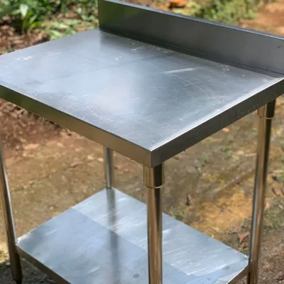 Meja prepare 2 susun + back splash & front splash view 3